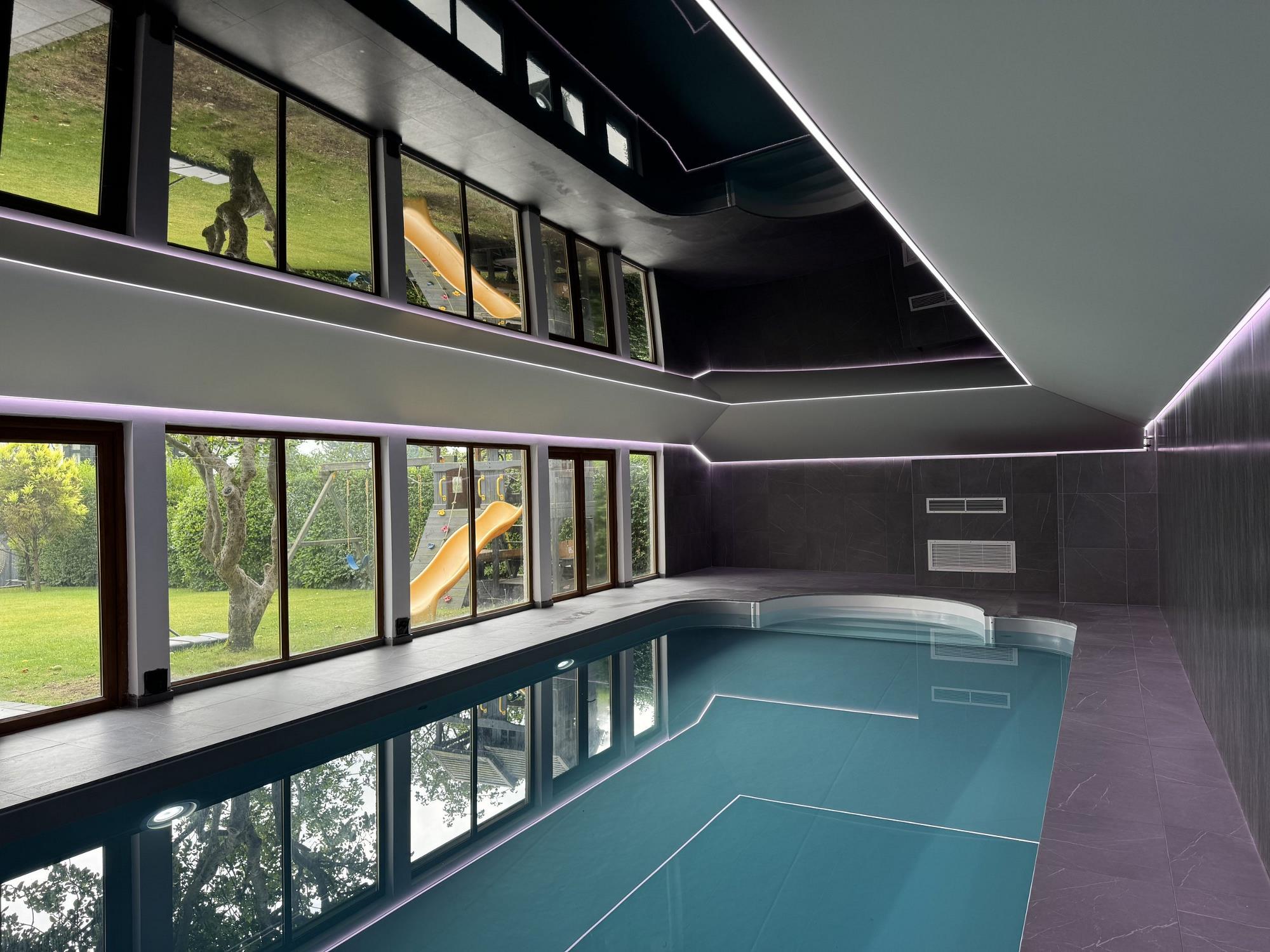 Seamless Ceiling Solutions for Luxury Pools & Spas